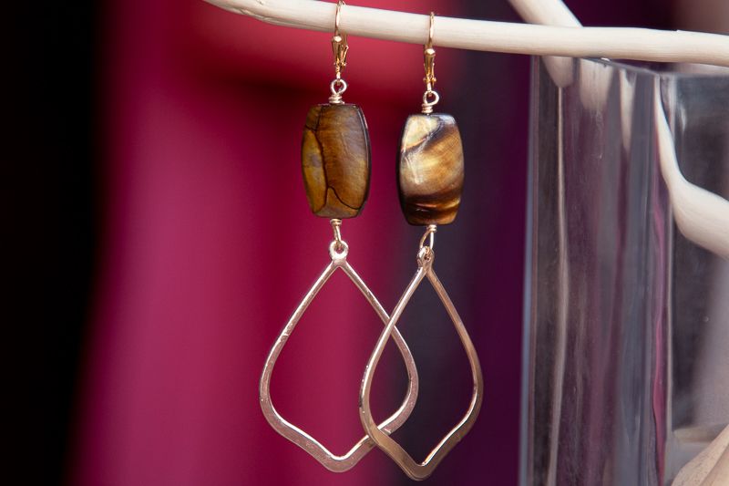 Sexy Golden Sugar Earrings image 0