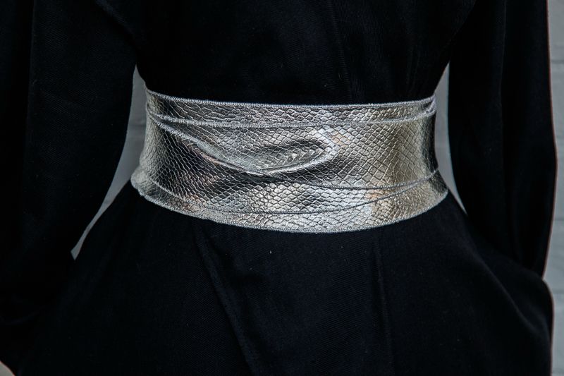 Silver Lining Wrap Belt image 0
