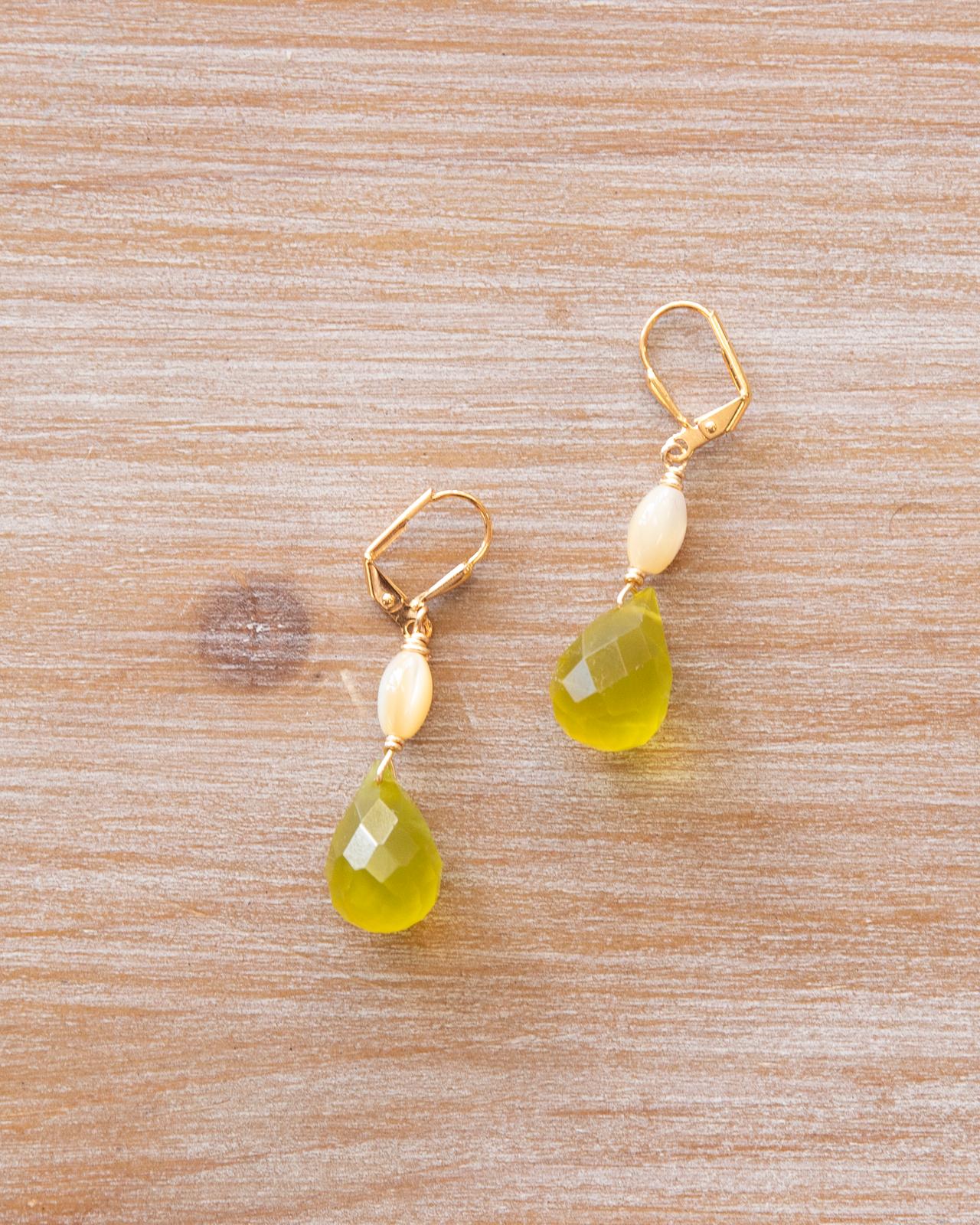 Olive Essence Earring image 0