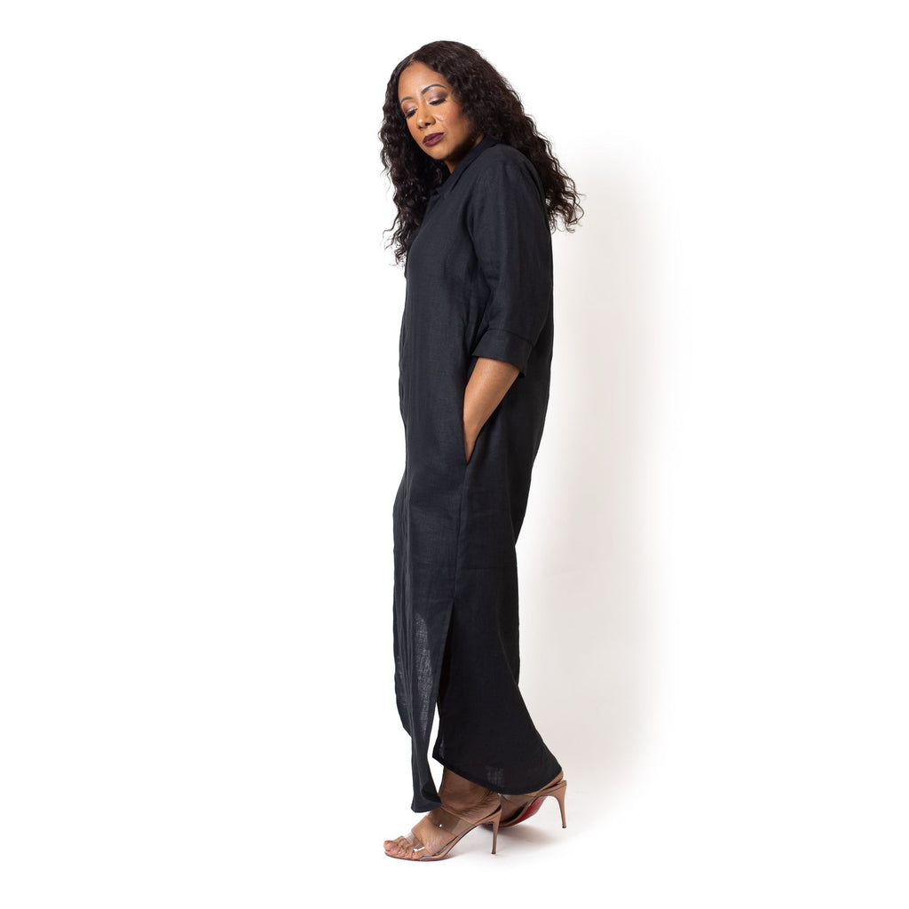 Essential Maxi Linen Shirt image 0