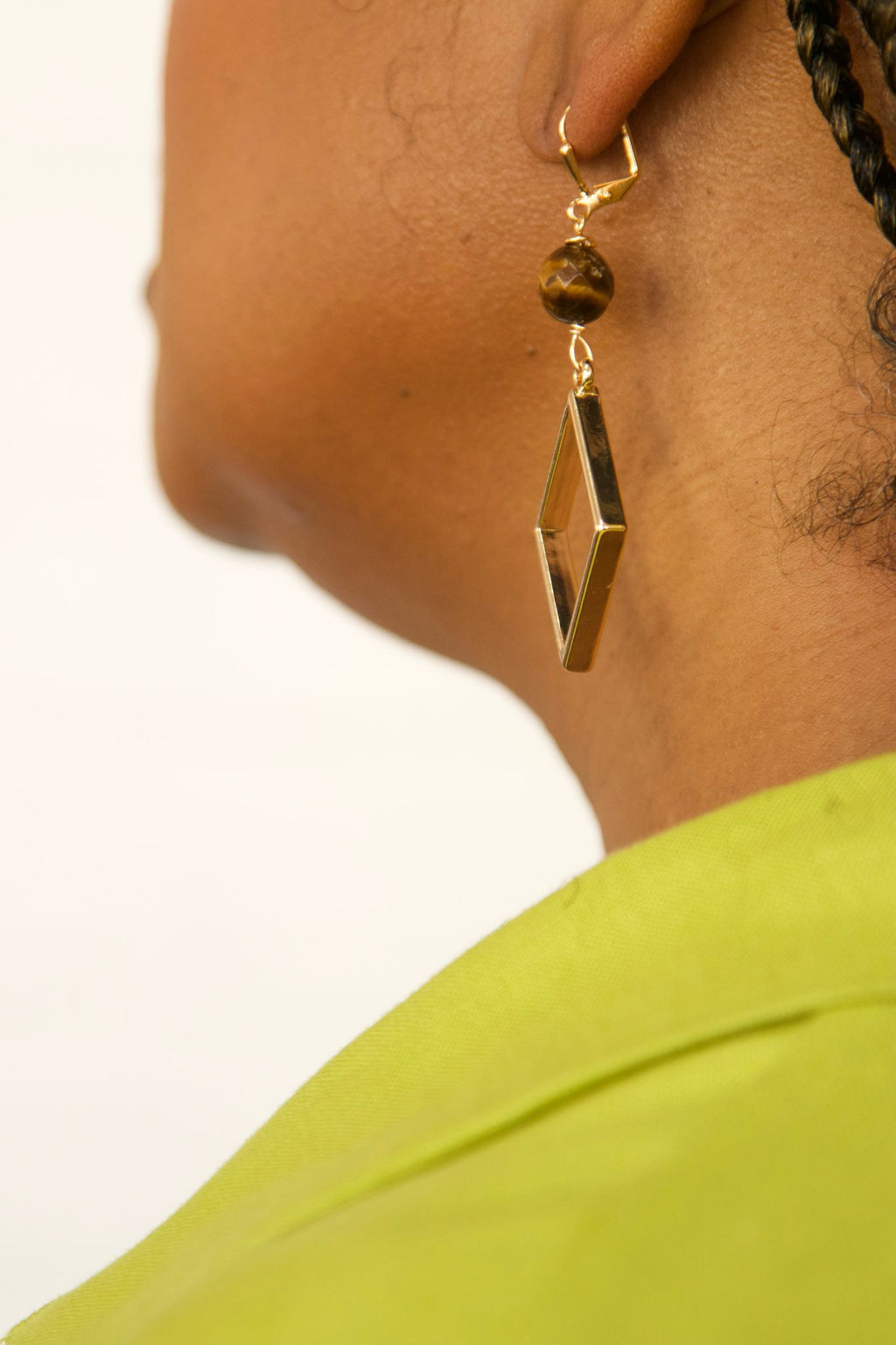 Sexy Triangle Earrings image 2