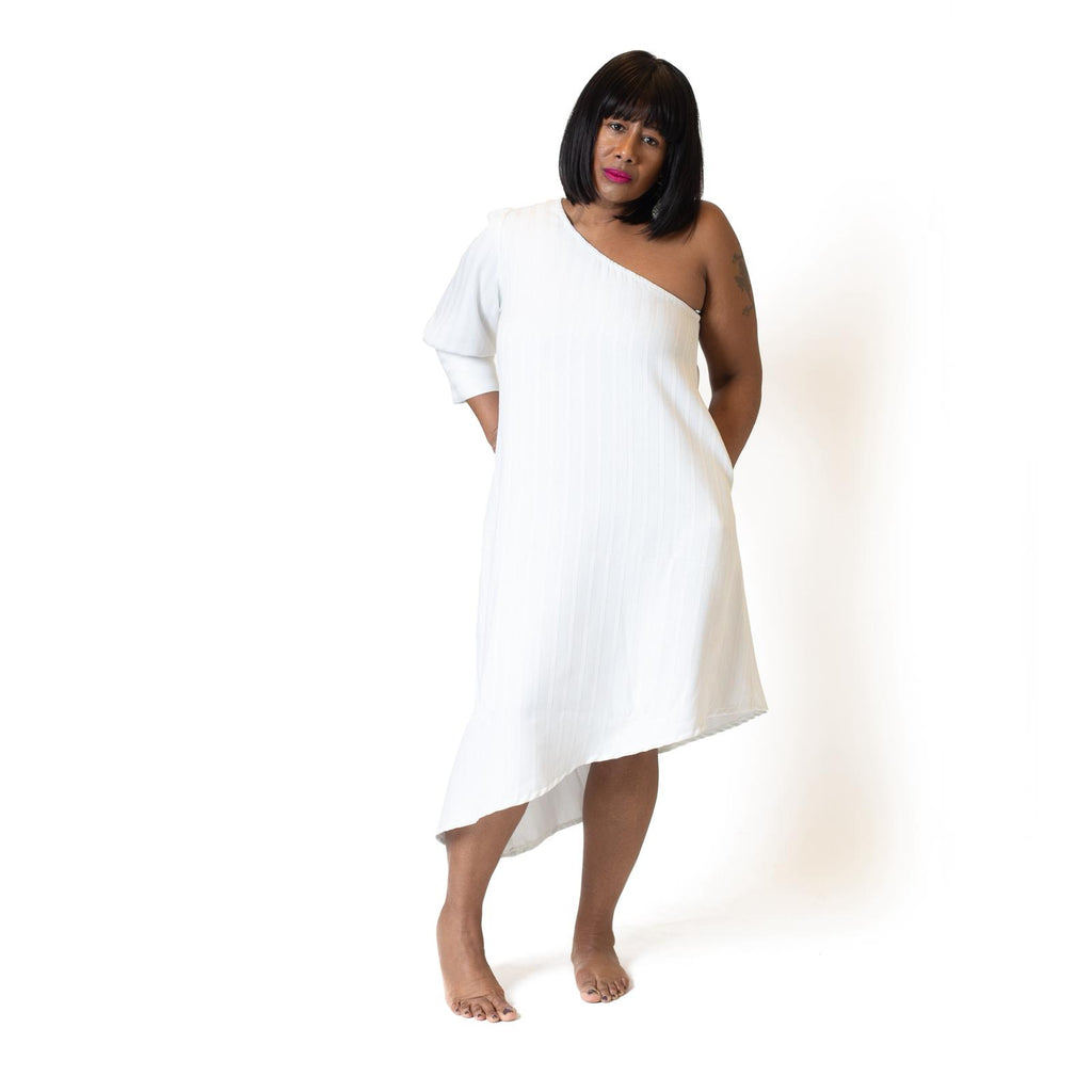 Margie One Shoulder Dress