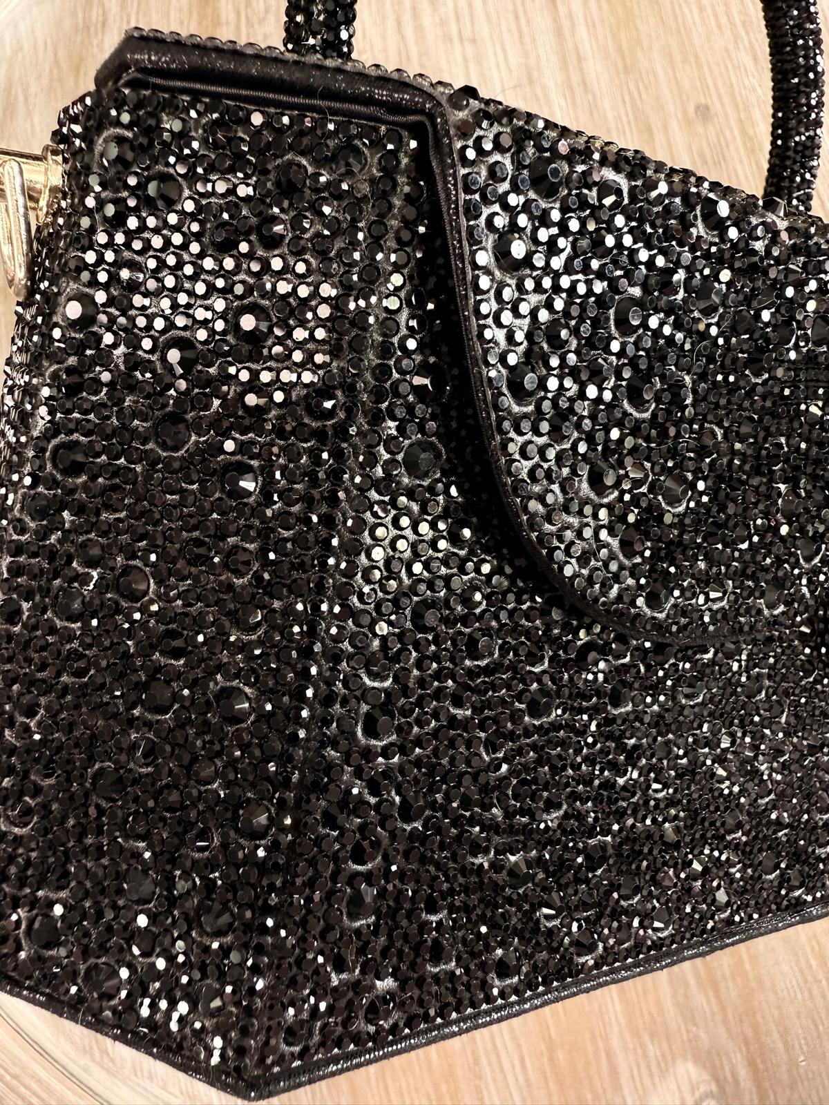 Black Glam Arm Candy Bag