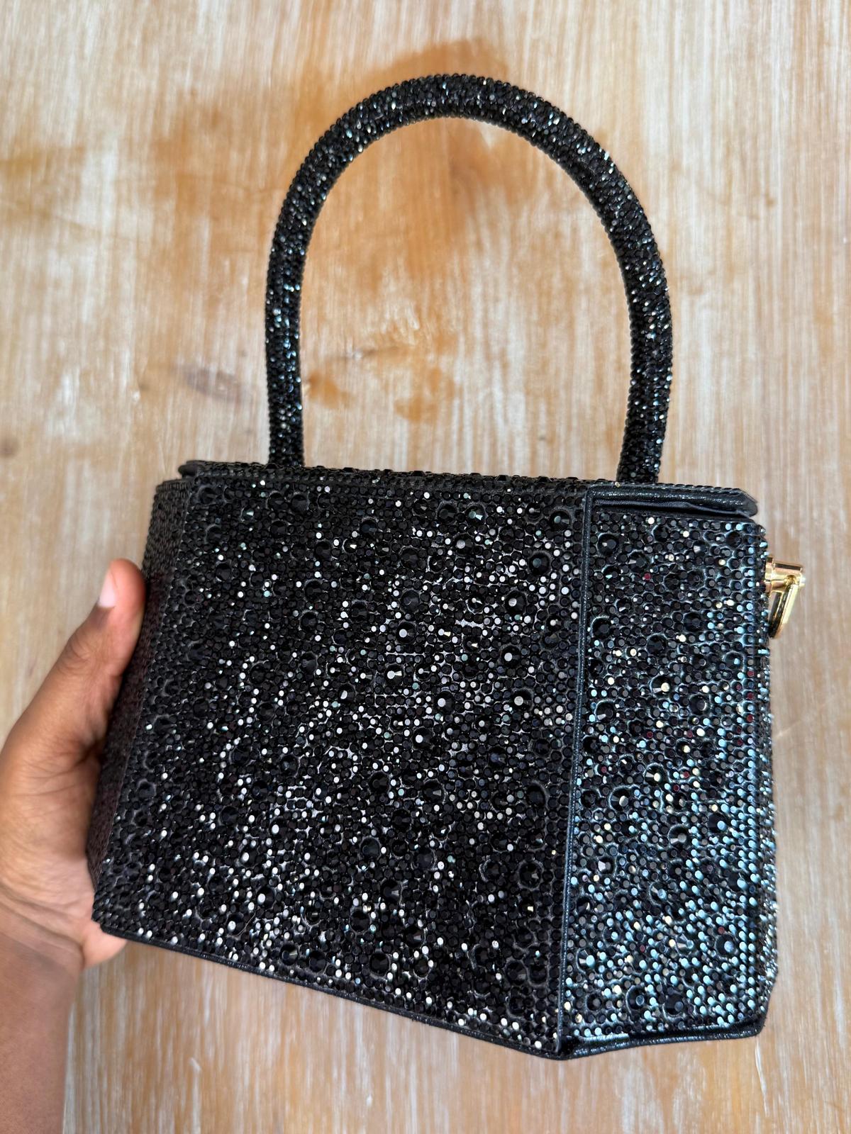 Black Glam Arm Candy Bag