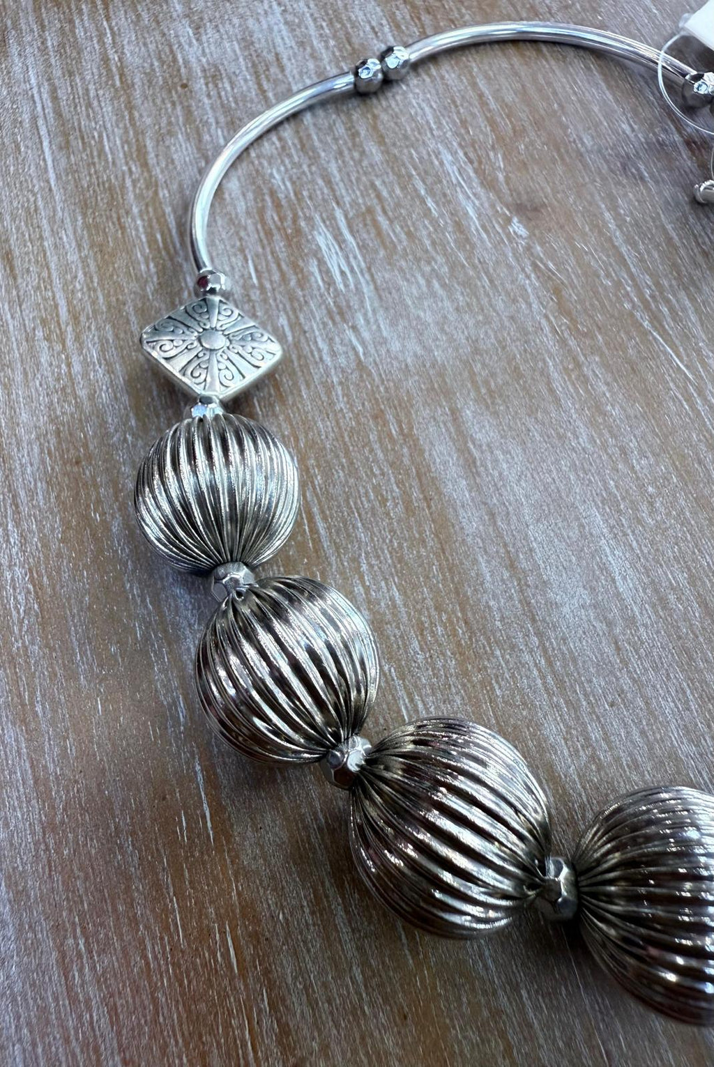 Logan’s Silver Choker Necklace