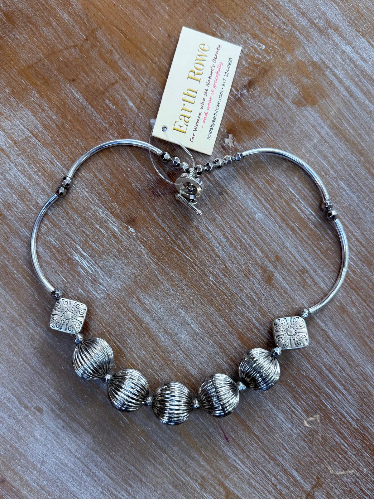 Logan’s Silver Choker Necklace