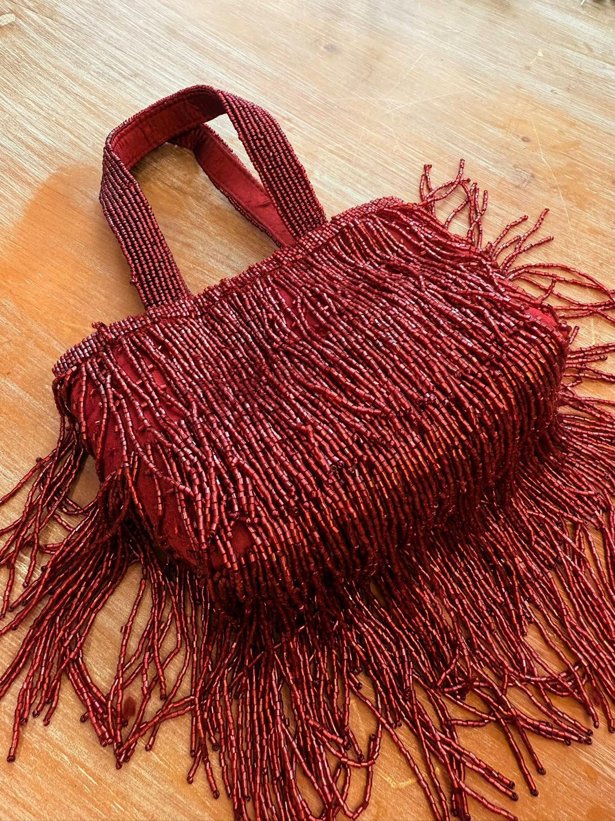 Rubys Fringe Evening Bag