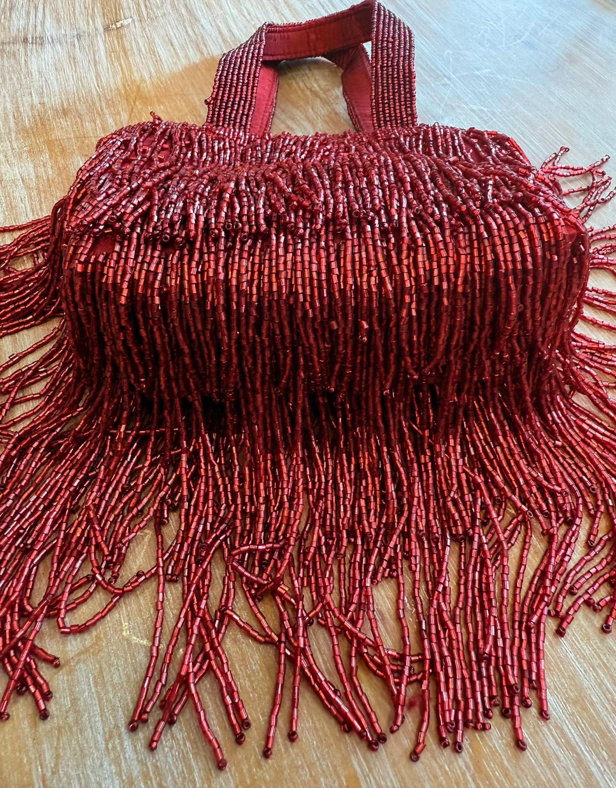 Rubys Fringe Evening Bag