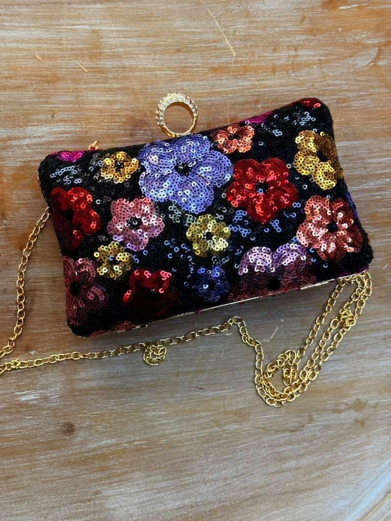 Flower Power Evening Bag
