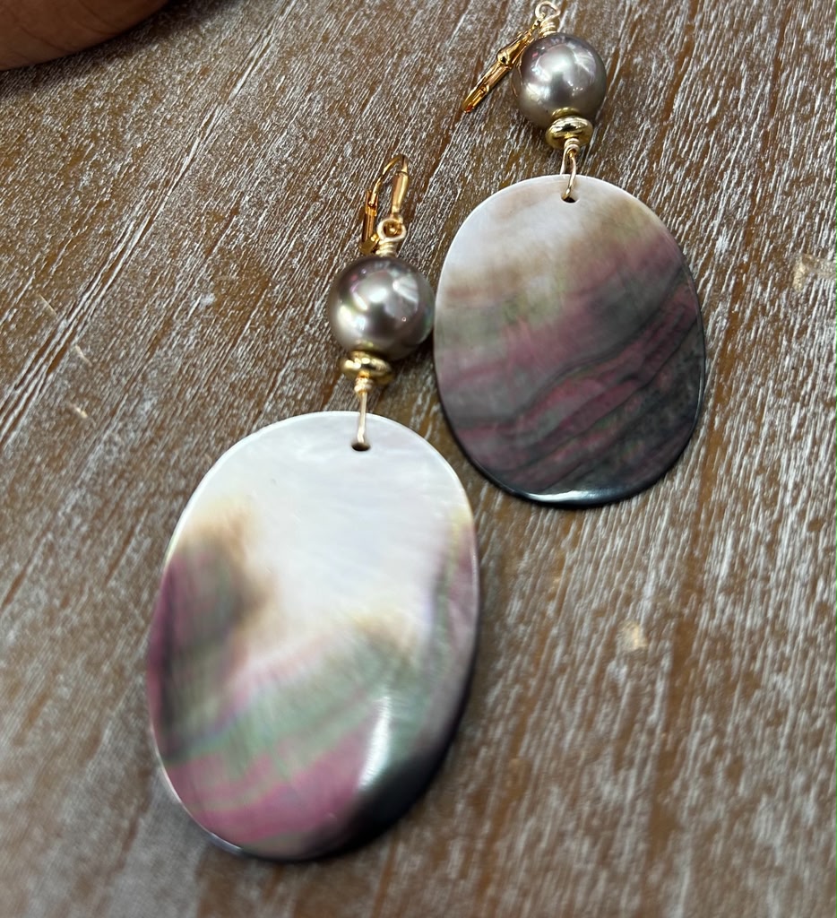 Dreamy Mother of Pearl Earrings