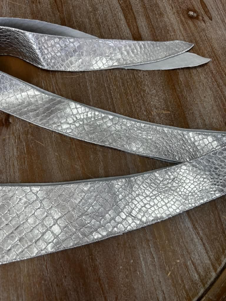Silver Wrap Belt