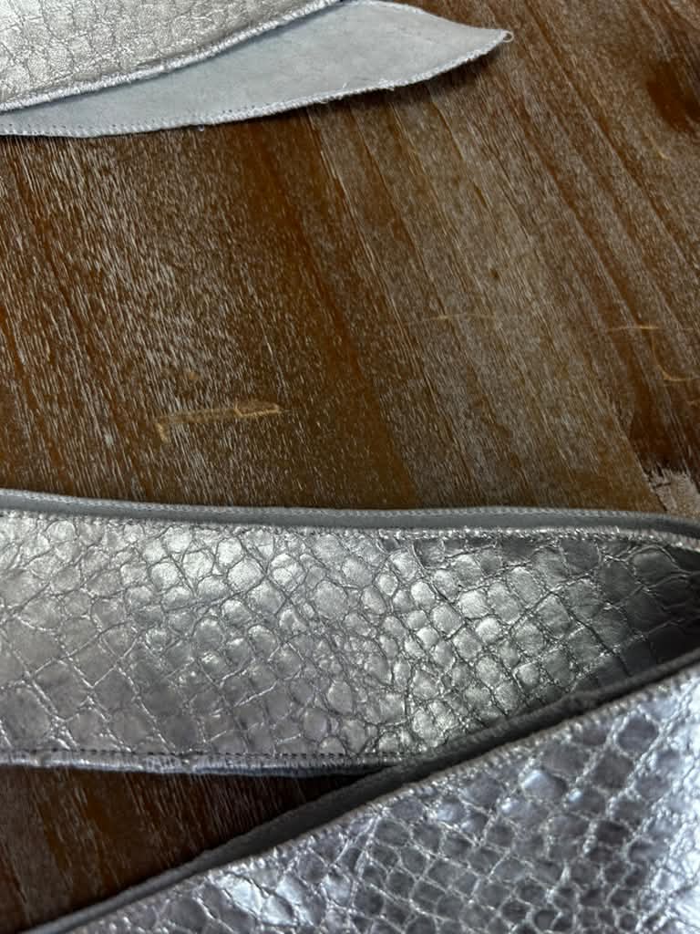 Silver Wrap Belt