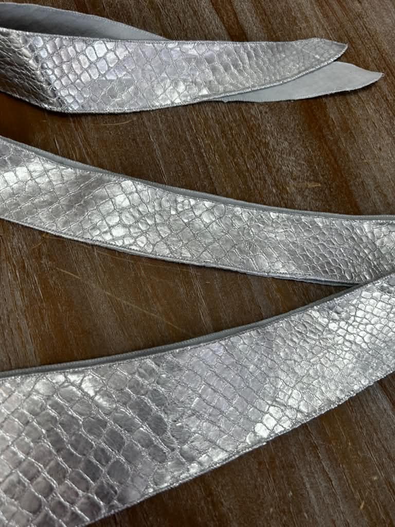Silver Wrap Belt
