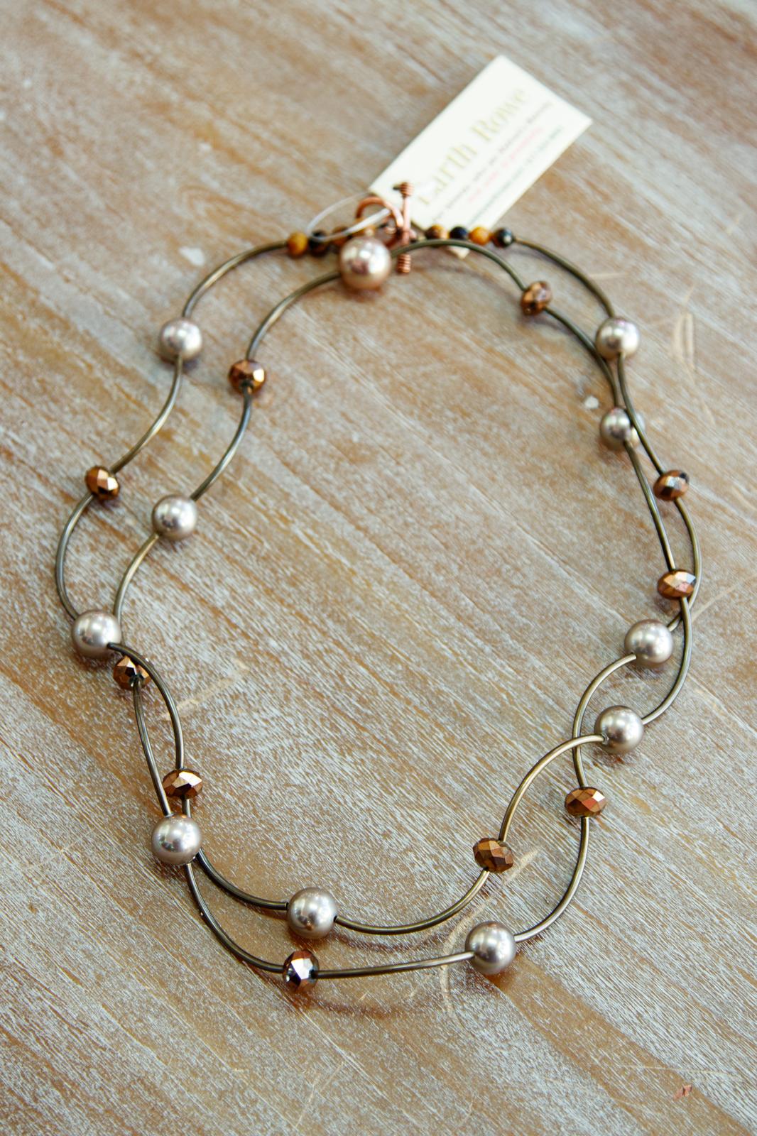 Cinnamon Sugar Necklace