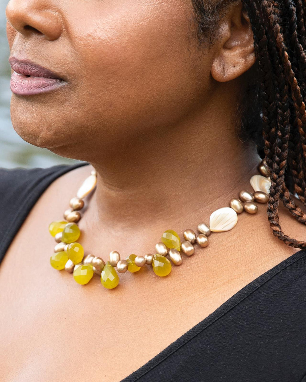 Olive Essence Necklace image 1