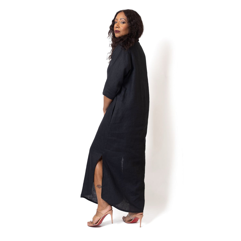 Essential Maxi Linen Shirt image 1