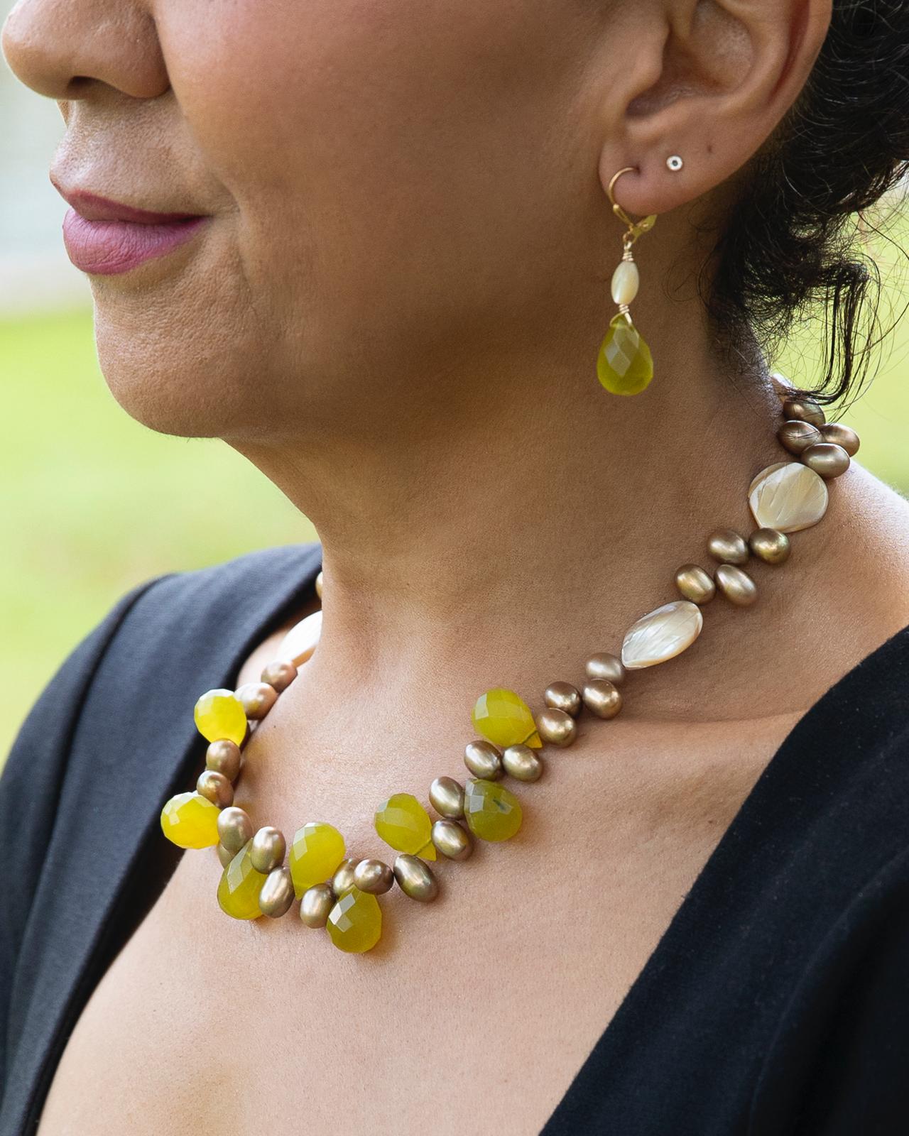 Olive Essence Necklace image 3